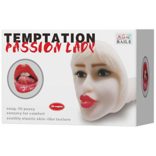 Masturbateur bouche Vicky 18,5cm emballage