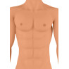 Poupée homme ultraréaliste Justin zoom torse