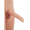 Poupée homme ultraréaliste Jimmy zoom pénis