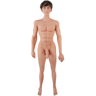 Poupée homme ultraréaliste Jimmy nu de face