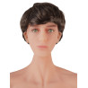 Poupée homme ultraréaliste Jimmy zoom visage