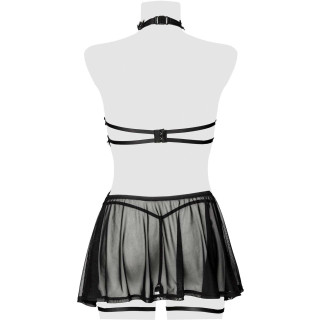 Ensemble 3 pièces érotique S-M sans mannequin de dos