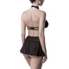 Ensemble 3 pièces érotique L-XL de dos