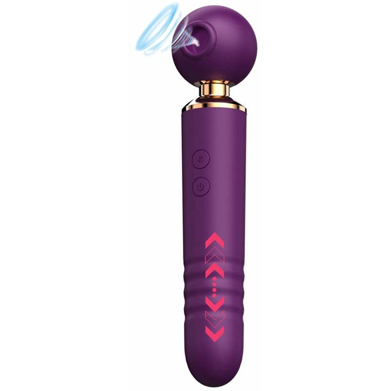 Stimulateur clitoris et point G Budding violet
