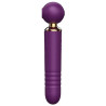 Stimulateur clitoris et point G Budding violet de profil