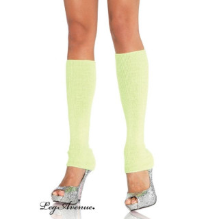 Jambières vert FLUO vert dépliées