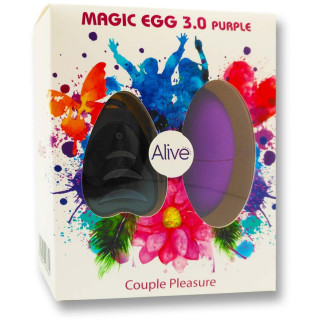 Oeuf vibrant Magic Egg 3.0 violet emballage