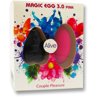 Oeuf vibrant Magic Egg 3.0 rose emballage
