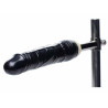 Armature métal DOGGY STYLE avec gode zoom sur le gode
