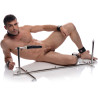 Armature métal DOGGY STYLE avec gode homme couché derrière
