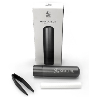Inhalateur pour arôme noir boîte et contenu