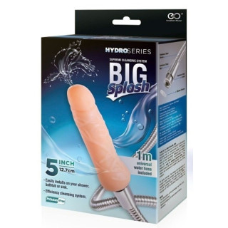 Tuyau lavement avec gode Big Splash 12x3cm boîte