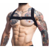 C4M harnais Hero Black S-M de face