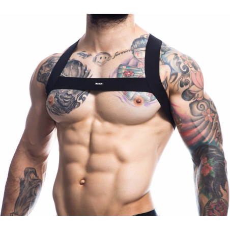 C4M harnais Hero Black L-XL de face