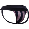 C4M Jockstrap Stripe rose S arrière