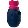 Stimulateur de clitoris Clit King Bleu marine vue 3/4