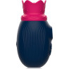 Stimulateur de clitoris Clit King Bleu marine de profil