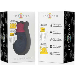 Stimulateur de clitoris Clit King Bleu marine packaging