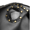 Masque Octopus noir zoom globe oculaire