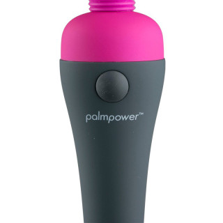 Masseur PalmPower tête interchangeable zoom sur le bouton
