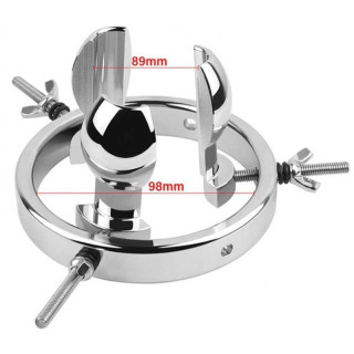 Spéculum anal métal Giant 10cm dimensions ouverture
