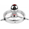 Spéculum anal métal Giant 10cm dimensions fermé