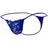 String dentelle LACE bleu L-XL non porté
