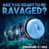Masturbateur Creature Pussidon Bleu affiche