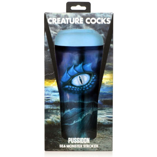 Masturbateur Creature Pussidon Bleu packaging