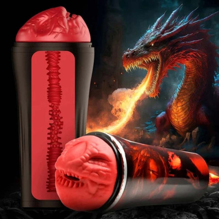 Masturbateur Creature Dragon rouge