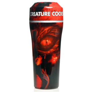 Masturbateur Creature Dragon rouge fermé