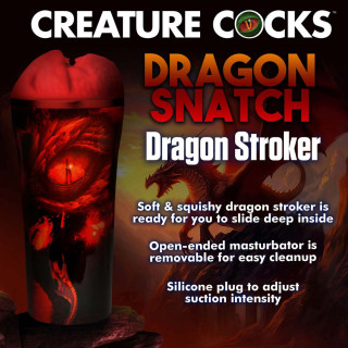 Masturbateur Creature Dragon rouge possibilités