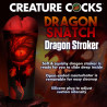 Masturbateur Creature Dragon rouge possibilités