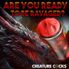 Masturbateur Creature Dragon rouge affiche