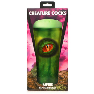 Masturbateur Creature Raptor vert packaging