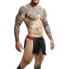 Jupe homme SM Roman Skirt noir-rouge sexy style vicking