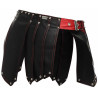 Jupe homme SM Roman Skirt noir-rouge sans mannequin