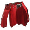 Jupe homme SM Roman Skirt rouge-noire sans mannequin