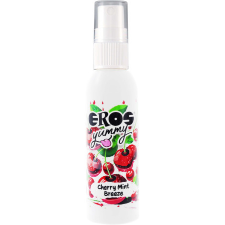Lubrifiant eau yummy Cherry Mint breeze 50ml