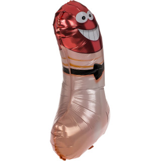 Ballon XL forme pénis 74cm de côté