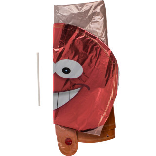 Ballon XL forme pénis 74cm dégonflé