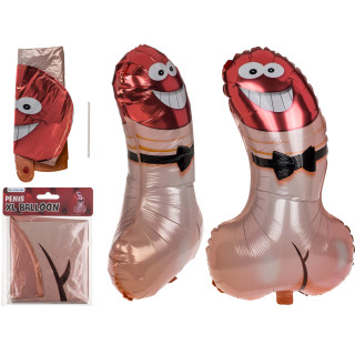 Ballon XL forme pénis 74cm idéal pour vos fêtes