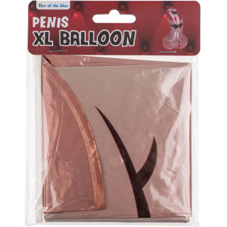 Ballon XL forme pénis 74cm dans son emballage