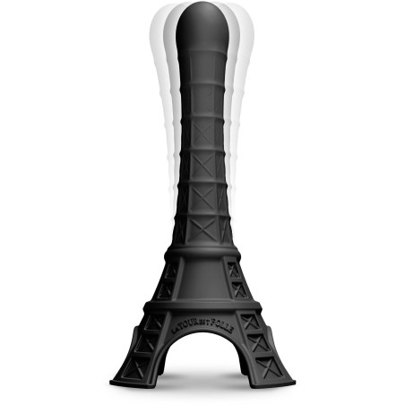 La tour est FOLLE vibro 22cm noir