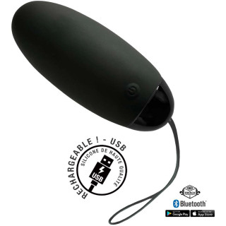 Oeuf vibrant SECRET EGG connecté télécommande noir oeuf seul