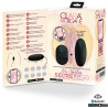 Oeuf vibrant SECRET EGG connecté télécommande noir boîte ouverte