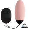 Oeuf vibrant SECRET EGG connecté télécommande rose incluse