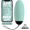 Oeuf vibrant SECRET EGG connecté télécommande vert application