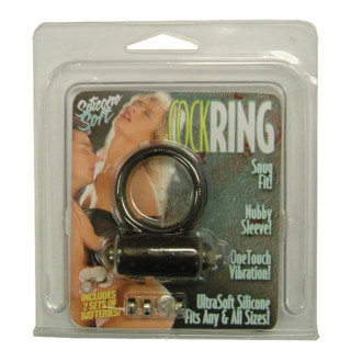 CockRing vibrant Picots noir