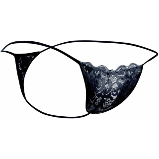 String dentelle LACE noir S-M sans mannequin